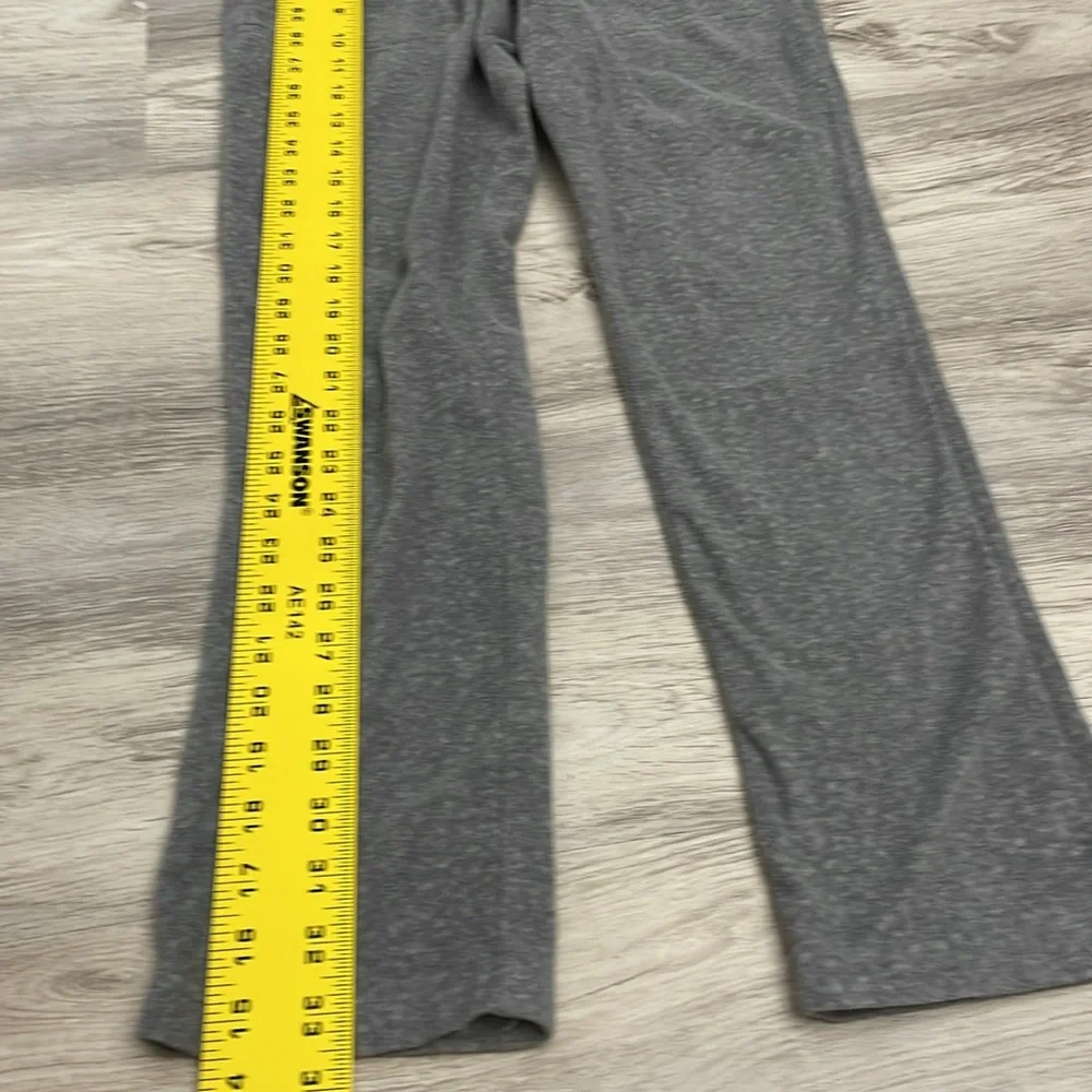 OshKosh B'gosh Gray Velvet Pull On Elastic Drawstring Waist Girls Pants Size 12